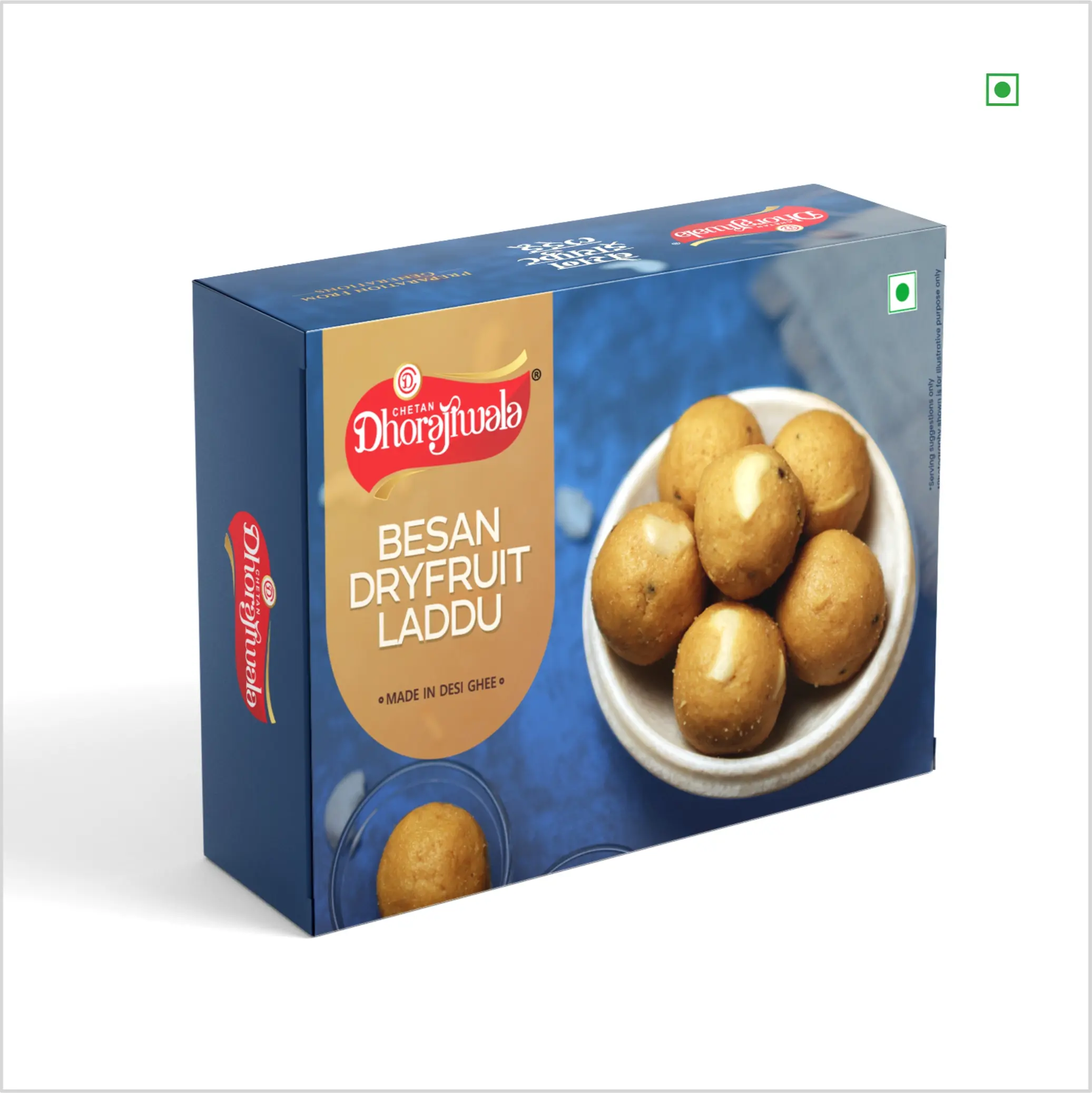 BESAN DRYFRUIT LADDU