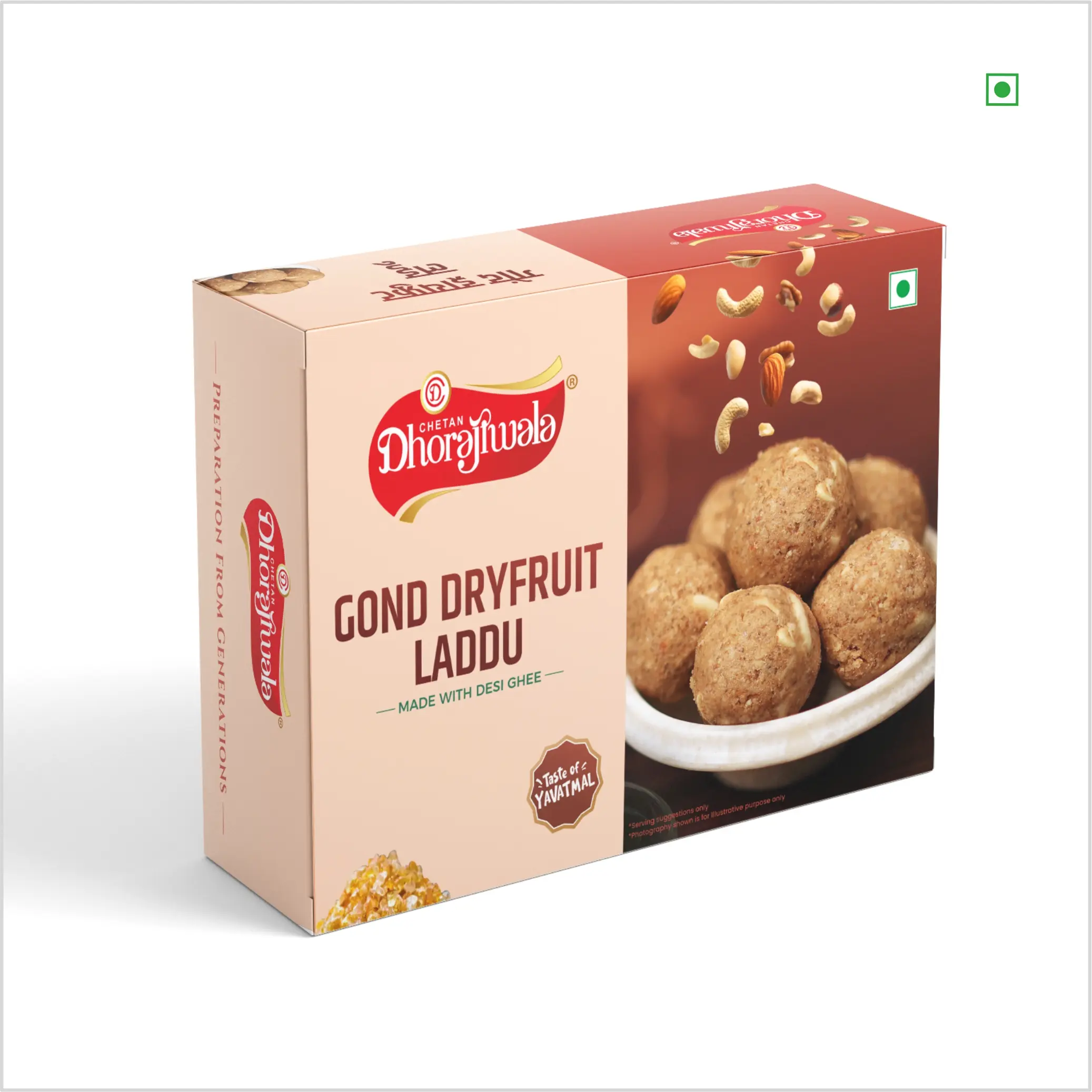 GOND DRYFRUIT LADDU